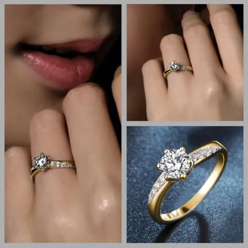 Anillo de compromiso amarillo new arrivals