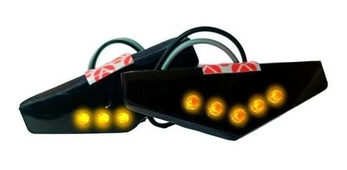 Giros Led Mascara Honda Tornado 5 Leds - Bmd Motos