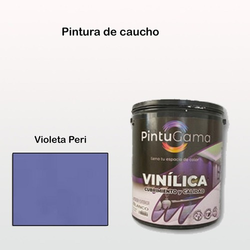 Pintura Caucho Pintugama Violeta Peri