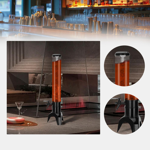Dispensador De Cerveza Mimosa Estable Estable 15l Negro