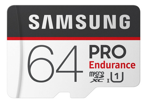 Memoria Samsung Pro Endurance 64gb 100mb/s Microsdxc