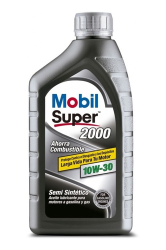 Aceite Semi Sintetico Mobil Super 2000 10w-30