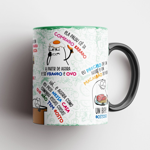 Arte Caneca Fui Numa Nutricionista Agora A Pouco - Paródia