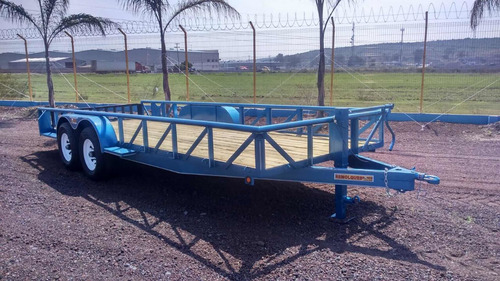 Imagen 11 de 14 de Remolque Cama Baja De 6 Metros Para 6000 Kg Nuevo Facturado
