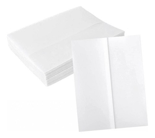 50x Chaquetas De Envoltura De Invitaciones De Boda Para