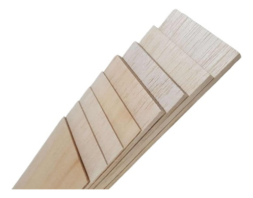 Madera Balsa Plancha 2mm X1u Arquitectura Maquetas Aeromod