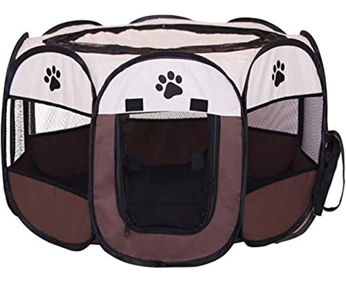 4ppw Portable Foldable Pet Playpen - Pet Playground - Portab