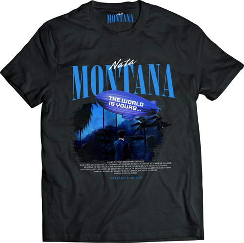 Playera Natanael Cano Ct Nata Montana Scarface