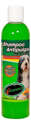 Shampoo Antipulgas Para Perros Biomaa De 250 Ml Fragancia Citricos