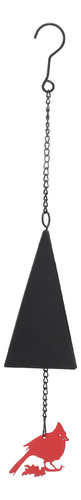 Campana De Viento Con Decoración Colgante De Hierro Con Form