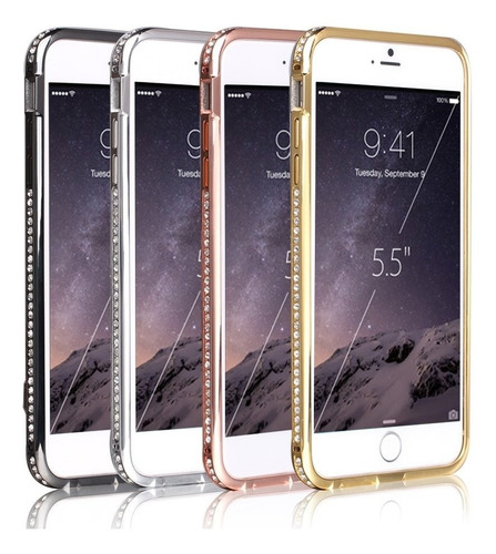 Bumper Con Estras iPhone 6 6 Plus + 2 Film Protector