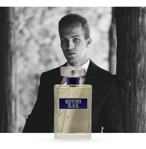 Perfume Masculino Midtown Black Primacial 30ml Volume Da Unidade 30 Ml