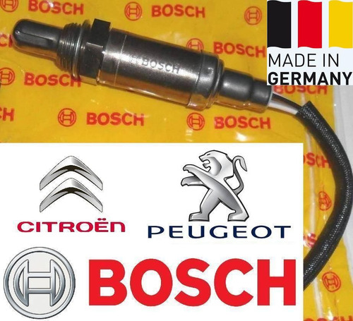 Imagen 3 de 5 de Sensor Sonda Lambda - Citroen Berlingo C3 C4 Aircross Xsara Picasso - Bosch Alemana 1628