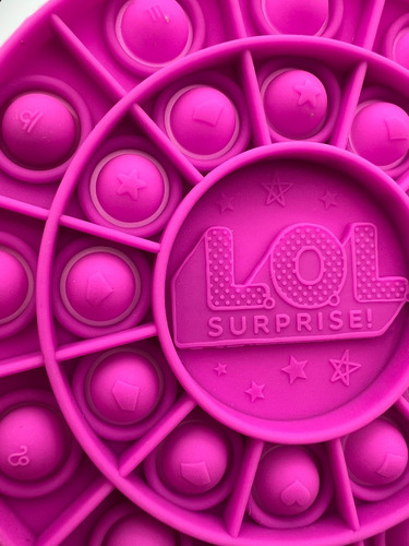 Pop It L.o.l Surprise Juguete Suave Antiestrés Burbuja