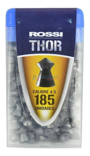 Chumbinho Rossi Thor 4.5mm 185un.