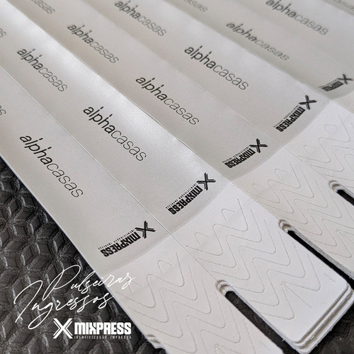 Imagem 5 de 6 de Pulseira Nylon Personalizada Festa Evento Show . 100 Unids