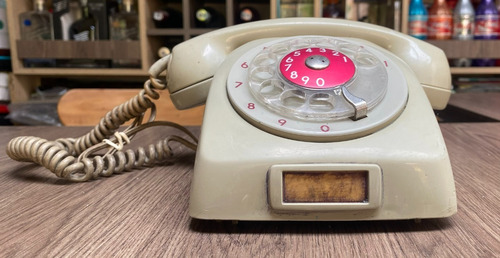 Imagen 6 de 8 de Telefono De Mesa Antiguo Original Decorativo