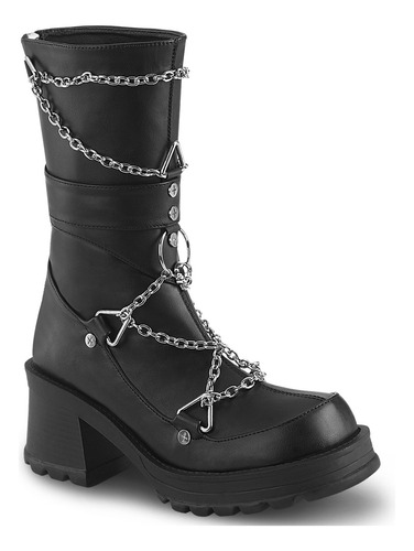 Botas Plataformas C Cadenas Bratty-120 Witch Boots New Rock