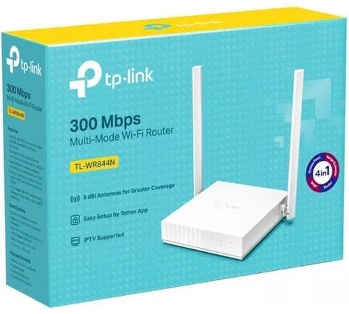 Router Inalambrico Tp-link Tl-wr844n 300mbps Multimodo