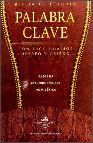 Biblia Estudio Palabra Clave  Diccionario Hebreo Y Griego