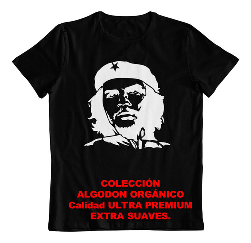 Polera - Dtf - Algodon Organico - Che Guevara