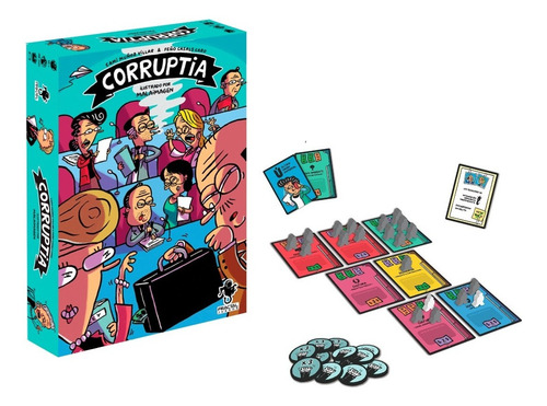 Imagen 6 de 6 de Corruptia: Juego De Mesa Para La Familia Y Amigos