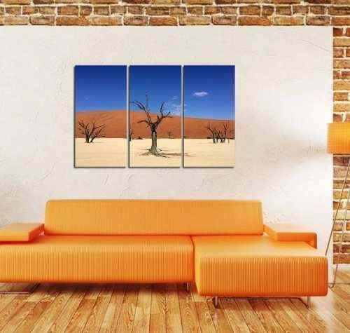 Cuadro 80x120cm Arbol Muerto Desierto Paisaje