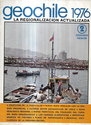 Geochile 1976 / 2 Segunda Región / Regionalización