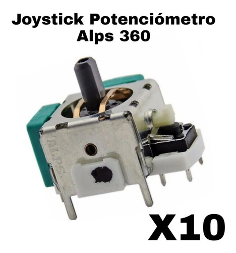 Imagen 1 de 5 de 10 Joystick Potenciómetro Alps Xbox 360 Nuevos Originales