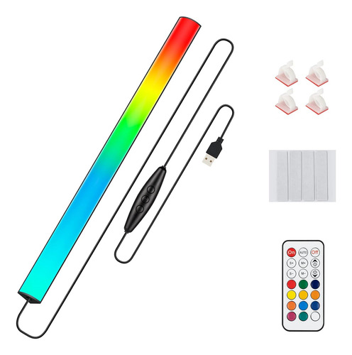 Barra De Luz Rgb Usb Para Monitor, 12 Pulgadas