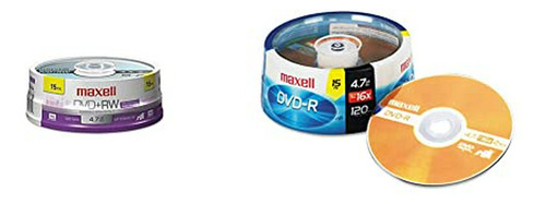 Dvd+rw 4.7gb Maxell Archivo Reescribible