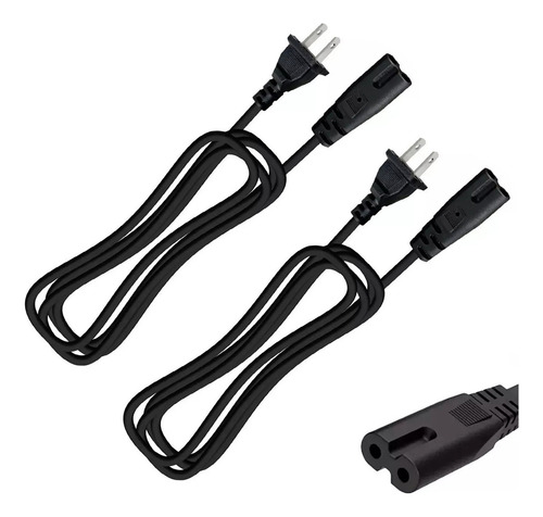 Cable De Corriente Para Ps3 Ps4 Xbox One 2pzs