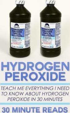 Hydrogen Peroxide  Teach Me Everything I Need To Know Aqwe