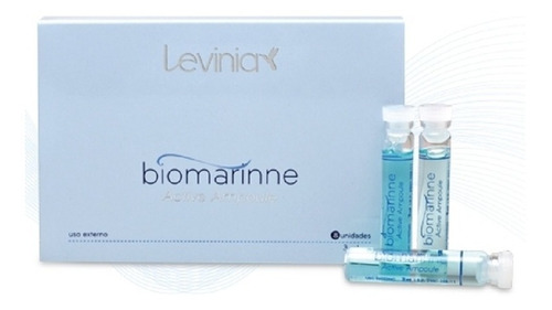 Ampollas Levinia Reafirmante Hidratante Biomarinne 8 X 3 Ml