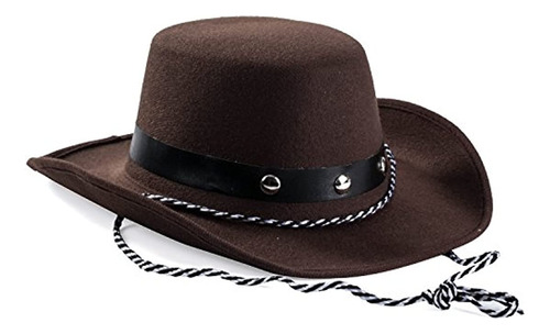 Sombrero De Vaquero Color Marrón De 11 In. Playscene