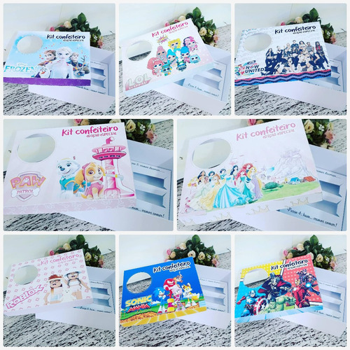 Arquivo De Corte - Combo Páscoa Kit Mini Confeiteiro 1