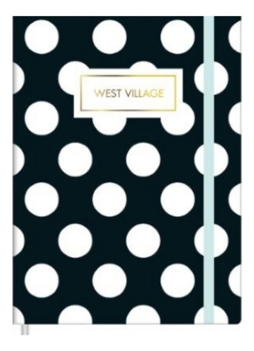 Caderno Pontilhado Capa Dura Fitto M West Village 80 Folhas