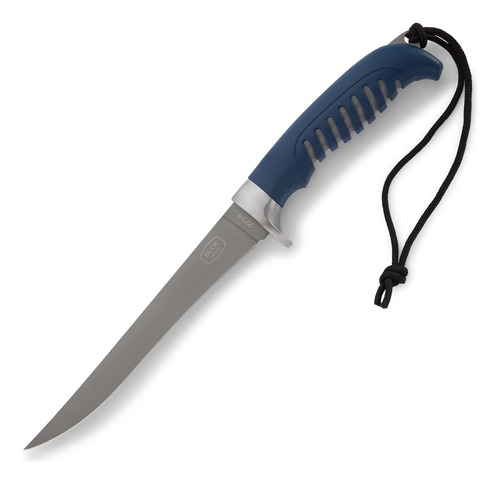 0223bls Silver Creek - Cuchillo De Filete De Pesca Con Funda