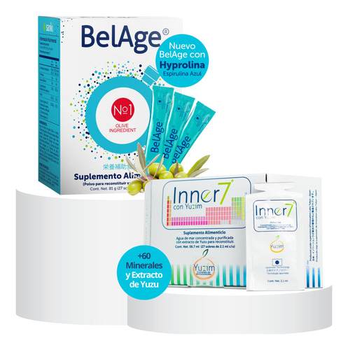 Sanki Combo Belage Y Inner7 Suplementos Postbioticos 