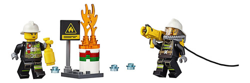 Lego City Fire Camión Escalera 60107 Juguete Para Los Niños