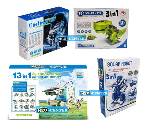 Pack Robot Solar 13en1 + 6en1 + 3en1 Dinobot + 3en1 Scorpion