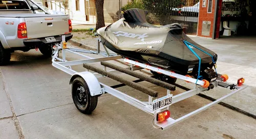 Trailer Lancha Semi Moto Jet Ski Cuatri Nautica Milione