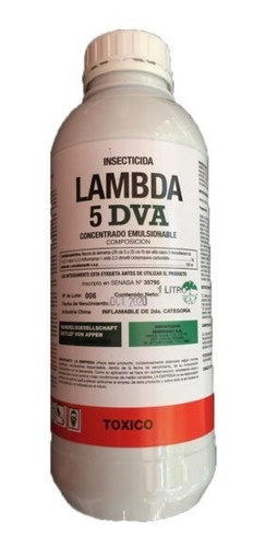 Lambda 5 Dva X 1 Lt Polilla Del Tomate