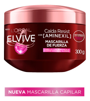 Máscarilla Fortalecedora Anticaida Aminexil Elvive 300g