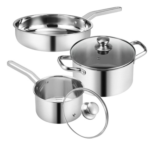 Utensilio Cocina Acero Inoxidable Induccion 5 Pieza