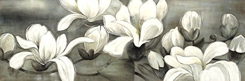 Wieco Arte Moderno Magnolia Envuelto Floral Ilustraciones Lá