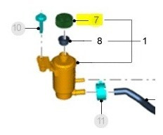 Tapa Deposito Liquido Direccion Hidraulica Ford Ranger 2012/