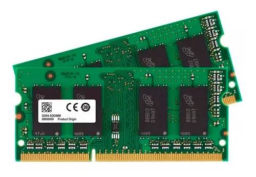 Imagen 1 de 4 de Memoria Ram Sodimm Notebook Crucial Ddr4 8gb 2400mhz
