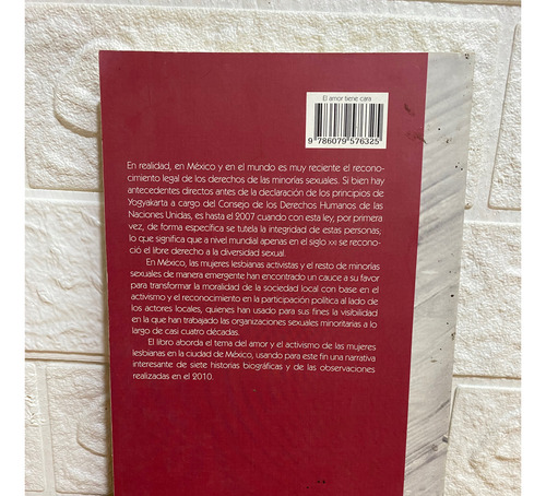 Libro El Amor Tiene Cara De Mujer/ Tomás Serrano Avilés (Usado)