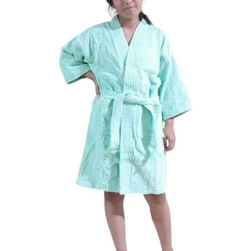 Bata De Baño Kimono Niños 100% Algodón Talla (10 - 12) 500gr